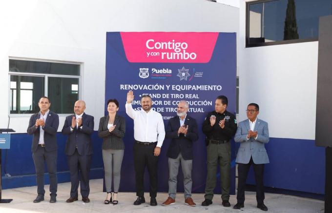 Puebla capital moderniza instalaciones de la Academia de Formación y Profesionalización Policial