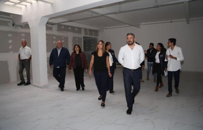 Avanza rehabilitación de inmueble para el Dormitorio Municipal en el Centro Histórico