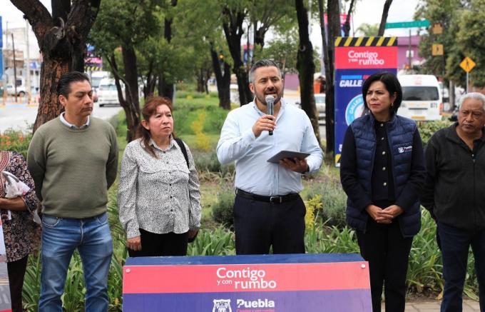 Concluyó Ayuntamiento de Puebla rehabilitación del Bulevar Carmen Serdán