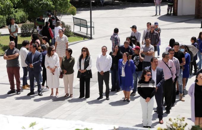 Participó Ayuntamiento de San Andrés Cholula en el Simulacro Nacional 2024