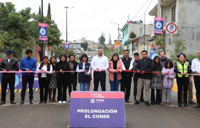 En San Pablo Xochimehuacan, gobierno municipal entregó la Prolongación El Conde