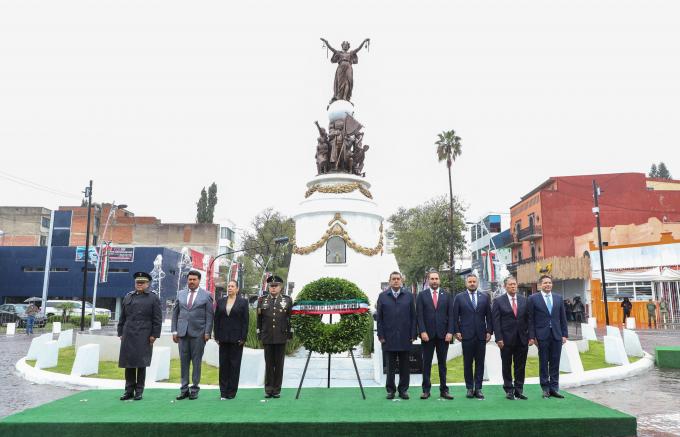 Realizó gobierno estatal ceremonia conmemorativa por el 203 Aniversario de la Consumación de la Independencia de México