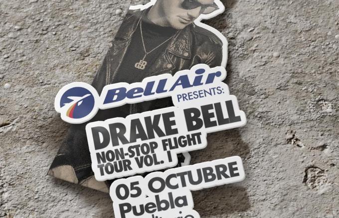 Drake Bell llega a Puebla el próximo 5 de Octubre