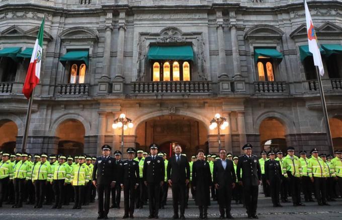 Se realizó último pase de lista a elementos de la Secretaría de Seguridad Ciudadana