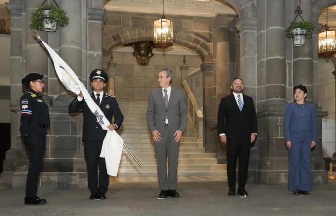 Se realizó cambio de mando de seguridad en el Ayuntamiento de Puebla