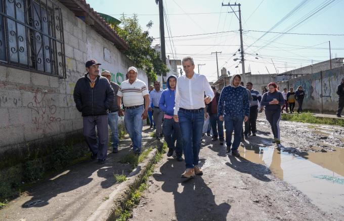 Realizará colector pluvial en Colonia Nuevo Paraíso Gobierno de José Chedraui