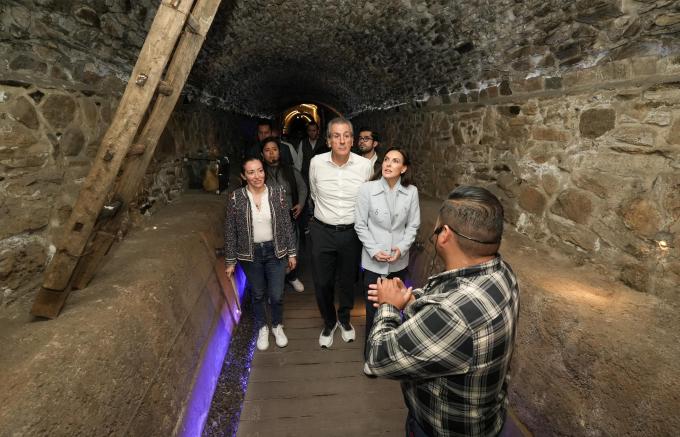 Revisó el alcalde, José Chedraui espacios turísticos e históricos de la ciudad