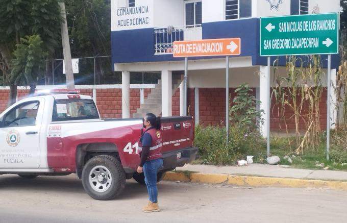 Mantiene Gobierno Estatal acciones preventivas del Volcán Popocatépetl