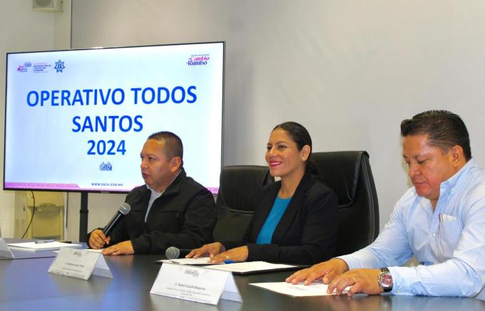Gobierno de San Andrés Cholula pone en marcha Operativo Todos Santos 2024