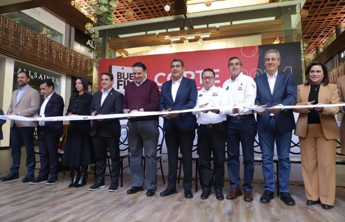 Inauguró el gobernador Sergio Salomón Céspedes “El Buen Fin 2024”