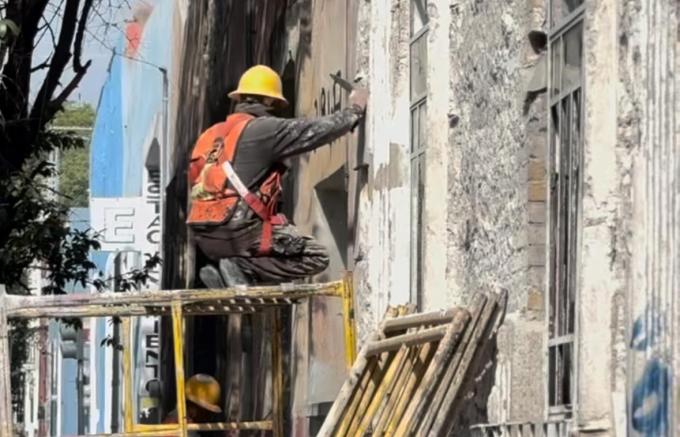 Continúa Ayuntamiento de Puebla con acciones para la conservación de la imagen urbana