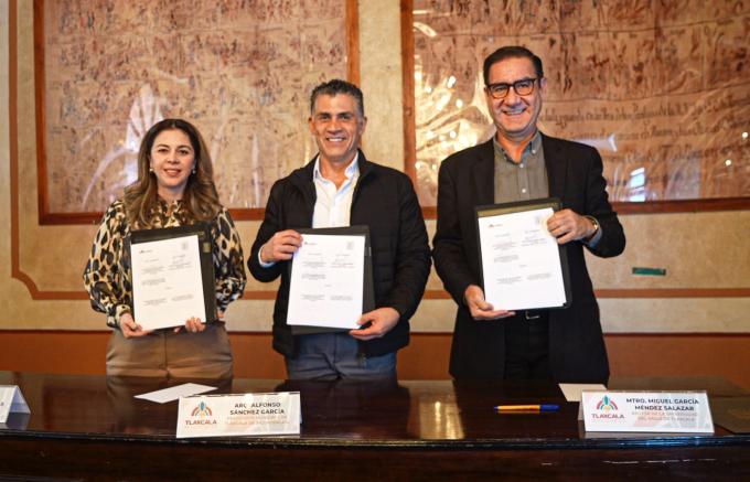 El Ayuntamiento de Tlaxcala de Xicohténcatl y Universidad del Valle de Tlaxcala firmaron convenio de colaboración 