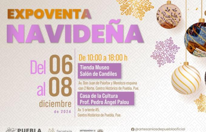 Alista gobierno estatal expoventa artesanal de productos navideños