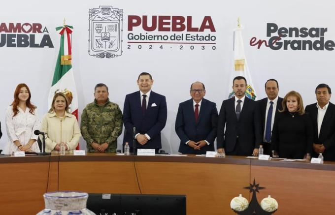 Encabezó primera mañanera de su administración, el gobernador Alejandro Armenta