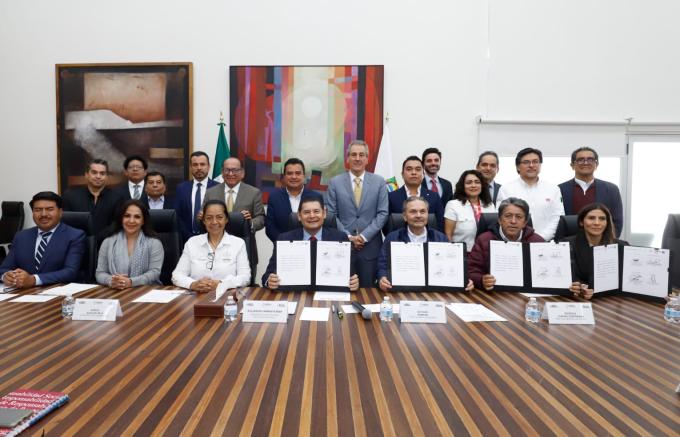 Puebla, de los primeros estados en firmar convenio para reactivación de vivienda