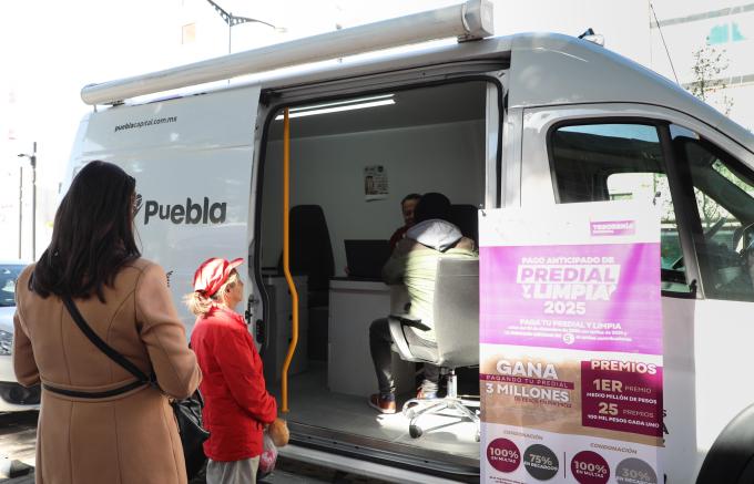 Tesorería Municipal invita a poblanos a aprovechar descuentos para pago de Predial y Limpia