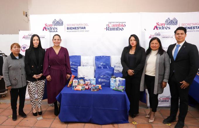 Impulsa la alcaldesa Guadalupe Cuautle programas sociales para familias sanandreseñas