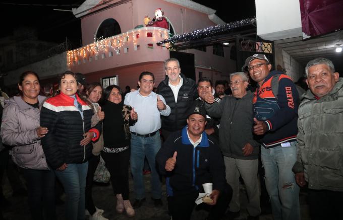 Entregó el alcalde José Chedraui modernización de luminarias en puntos de San Baltazar Campeche y La Libertad