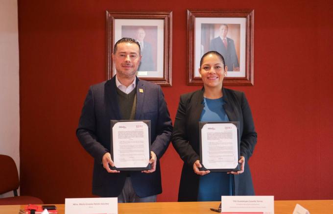 Firmaron convenio  de colaboración el Ayuntamiento de San Andrés Cholula y la Universidad Iberoamericana