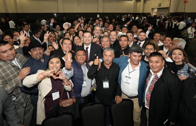 Asistió el alcalde José Chedraui al Primer Encuentro Nacional Municipal con Claudia Sheinbaum