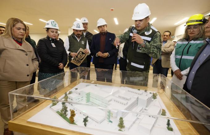Avanza la reconstrucción del Hospital IMSS San Alejandro