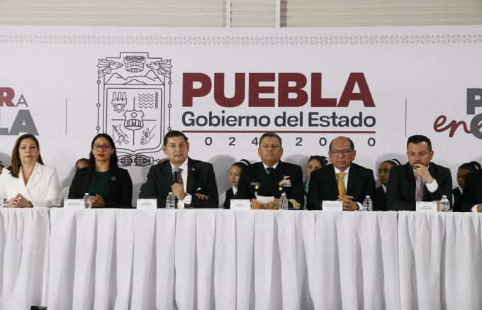 Informó la SSP resultados de operativos y estrategias de seguridad, durante conferencia mañanera