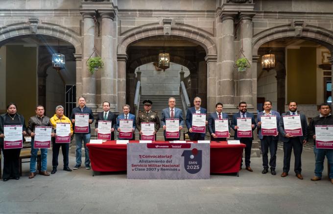 El Ayuntamiento de Puebla invita a  jóvenes a inscribirse al Servicio Militar Nacional