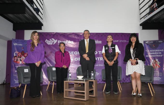 Realizó Gobierno de la Ciudad Foro “La seguridad también es de nosotras” dirigido a universitarias