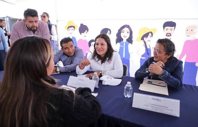Realizó Ayuntamiento de San Andrés Cholula  Jornada de Proximidad Social, en la colonia Concepción La Cruz