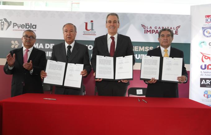 Gobierno de la Ciudad y AUIEMSS firmaron un convenio de colaboración