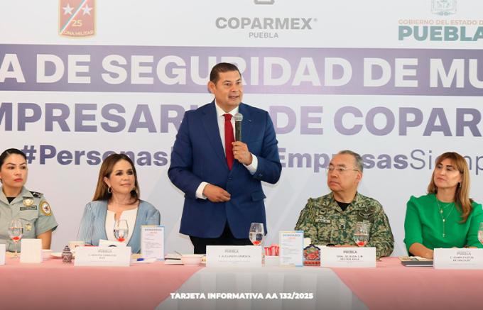 Acuerda Gobierno estatal estrategia coordinada de seguridad con mujeres empresarias