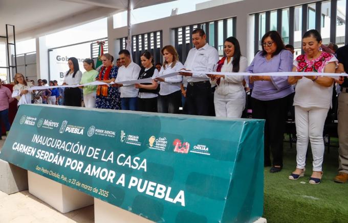 Inauguraron la Casa Carmen Serdán en San Pedro Cholula