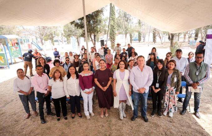 Continúa el Ayuntamiento de San Andrés con la recuperación y rehabilitación de áreas comunitarias en distintos puntos del municipio