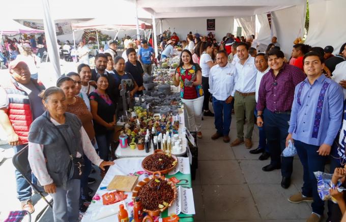 El municipio de San Pedro Cholula fue sede del Agrotianguis Regional