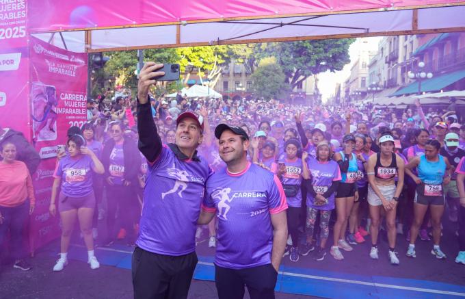 Organizó Gobierno de la Ciudad la Carrera Mujeres Imparables 2025