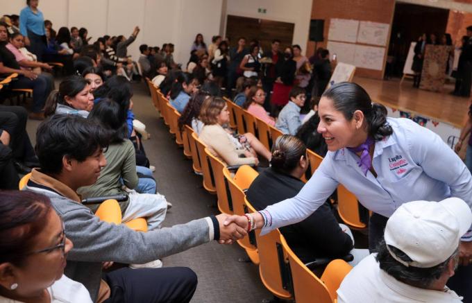 Mantiene la alcaldesa Guadalupe Cuautle protocolos de prevención del acoso en escuelas