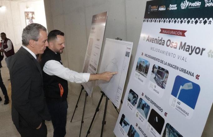 Supervisó el alcalde José Chedraui Mejoramiento Vial en Avenida Osa Mayor