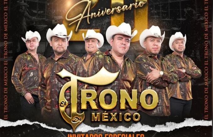 El Trono de México se presentará en el Auditorio GNP de Puebla este 16 de mayo 