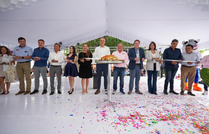 El alcalde José Chedraui inauguró la séptima edición del Festival de la Cemita