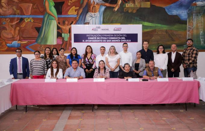 Instalaron Comité de Ética y Conducta en San Andrés Cholula