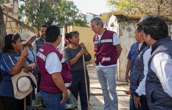 Arrancó Gobierno de la Ciudad operativo por el Día de las Madres en Panteón Municipal 