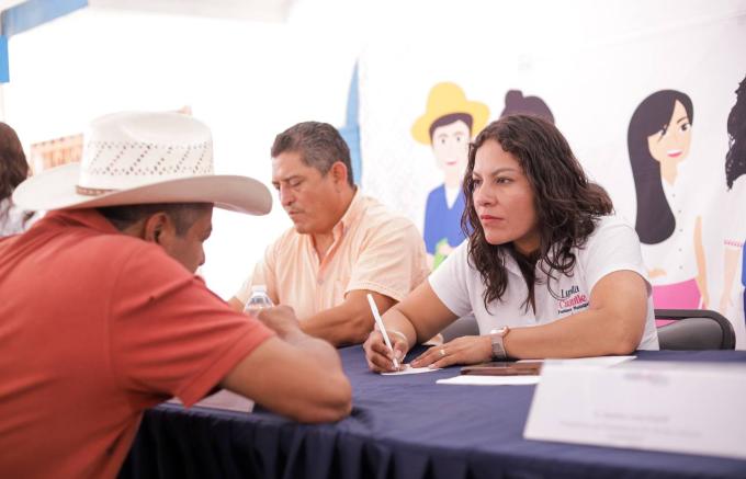 Encabezó la alcaldesa Guadalupe Cuautle Jornada de Proximidad Social en la junta auxiliar de San Antonio Cacalotepec