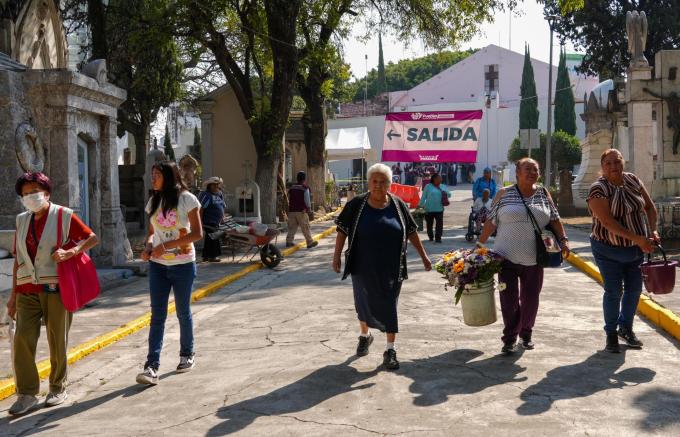 Recibió Panteón Municipal cerca de 35 mil visitantes por el Día de las Madres