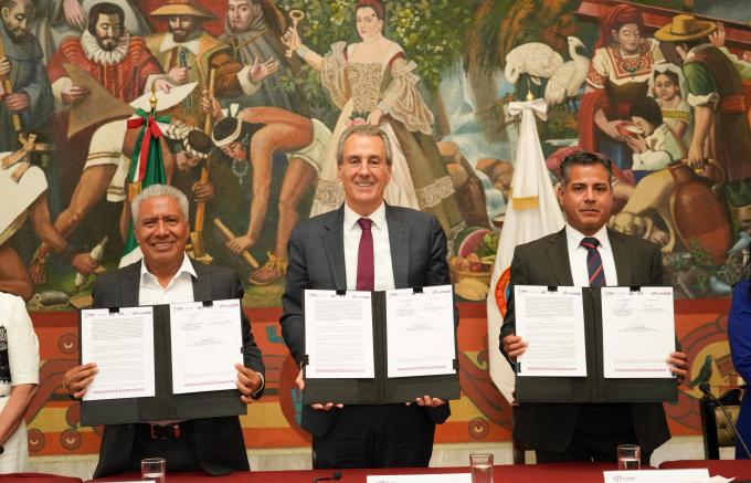 Firman convenio Gobierno de la Ciudad y SEP para mejorar condiciones en escuelas de zonas vulnerables