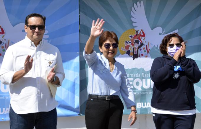 Se suma BUAP a la Jornada Nacional de Tequios por la Paz y contra las Adicciones