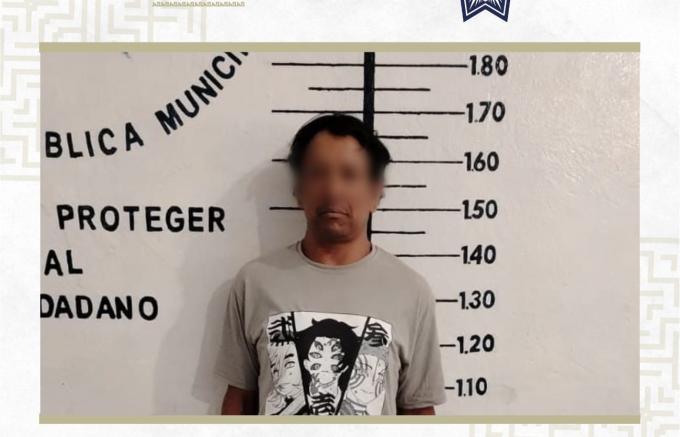 Detuvo SSC Cholula a probable acosador; se exhorta a víctimas formalizar denuncias
