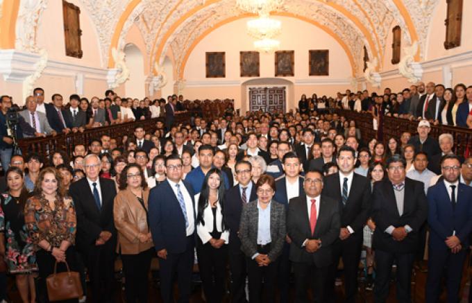 Caminaremos hacia una misma meta: consolidar a la institución, Rectora Lilia Cedillo