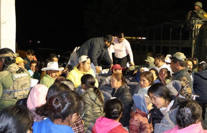 Atienden Gobierno del Estado y fuerzas de seguridad nacional las afectaciones por fuertes lluvias en Chignahuapan, Tepeojuma e Izúcar de Matamoros