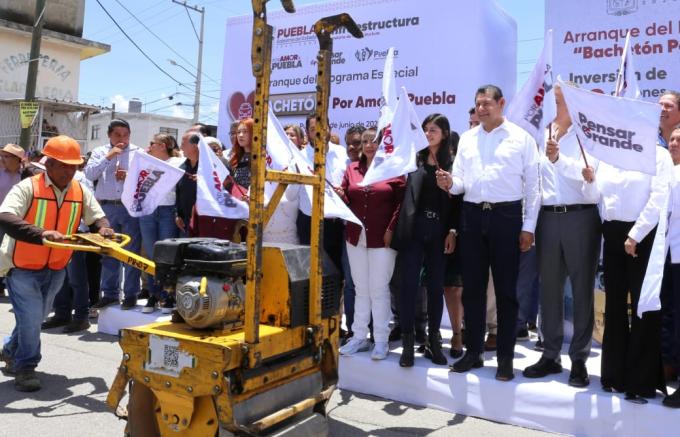 Arrancó el programa “Bachetón, Por Amor a Puebla”