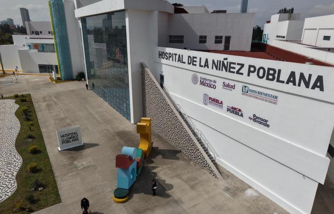 Inauguraron las Torres de Cardiología y Oncología Pediátrica en el Hospital de la Niñez Poblana
